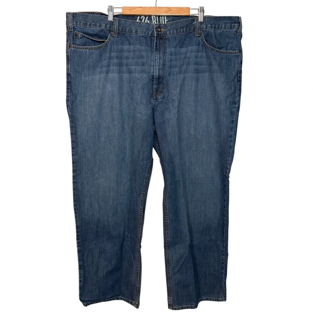 Men's 626 Blue Vintage Surplus Co Jeans 48x32 Relaxed Straight Leg Blue Denim